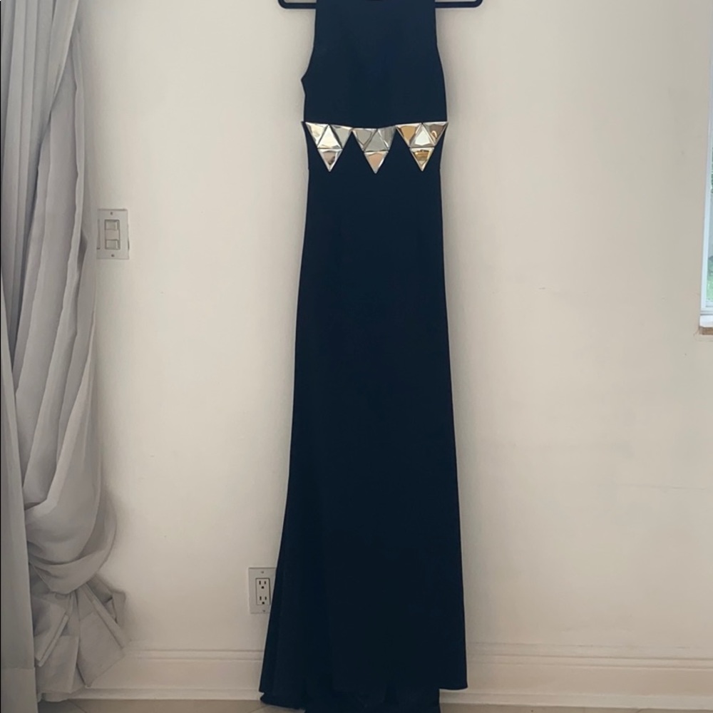 Black long evening gown Nurielle Authentic